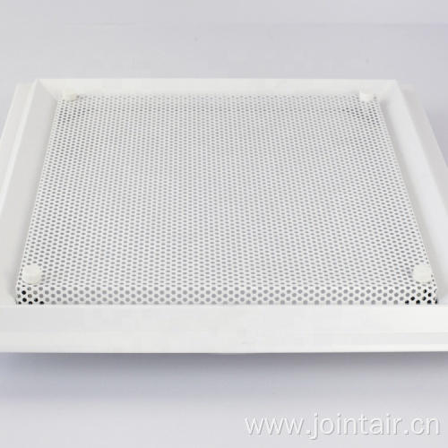 Removable Core Perforated Plate Diffusers for Air Intake
